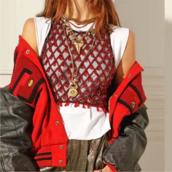 Dylan Lex Diana Ross Top in Red - Picture 1 of 6